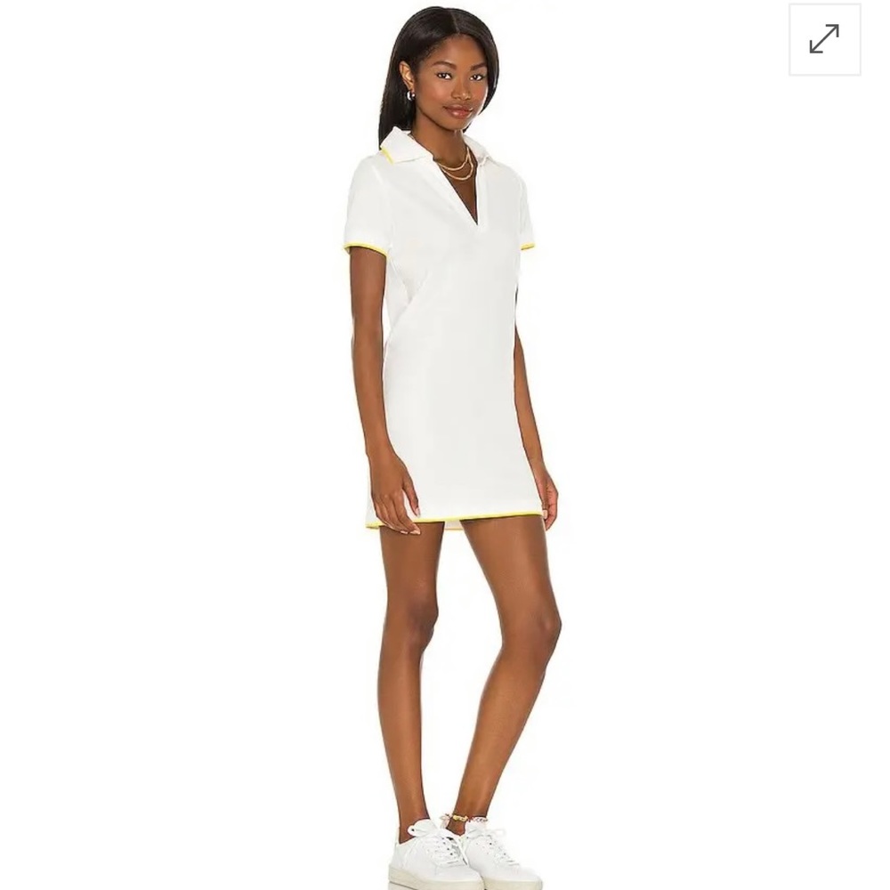 Solid & Striped The Farrah Dress in White - T Shirt Dress NWT - Size S